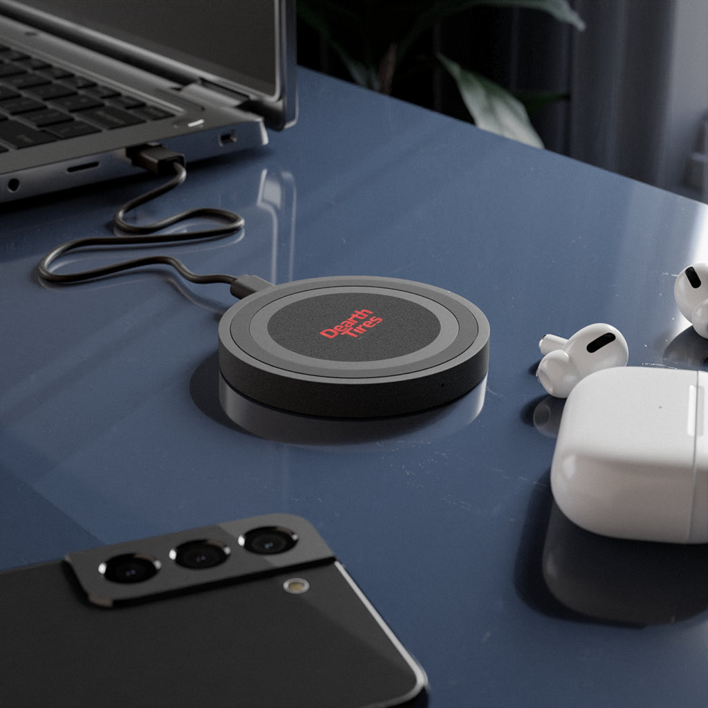Wireless Charging Pad — "Dearth Tires" Logo Qi Charger