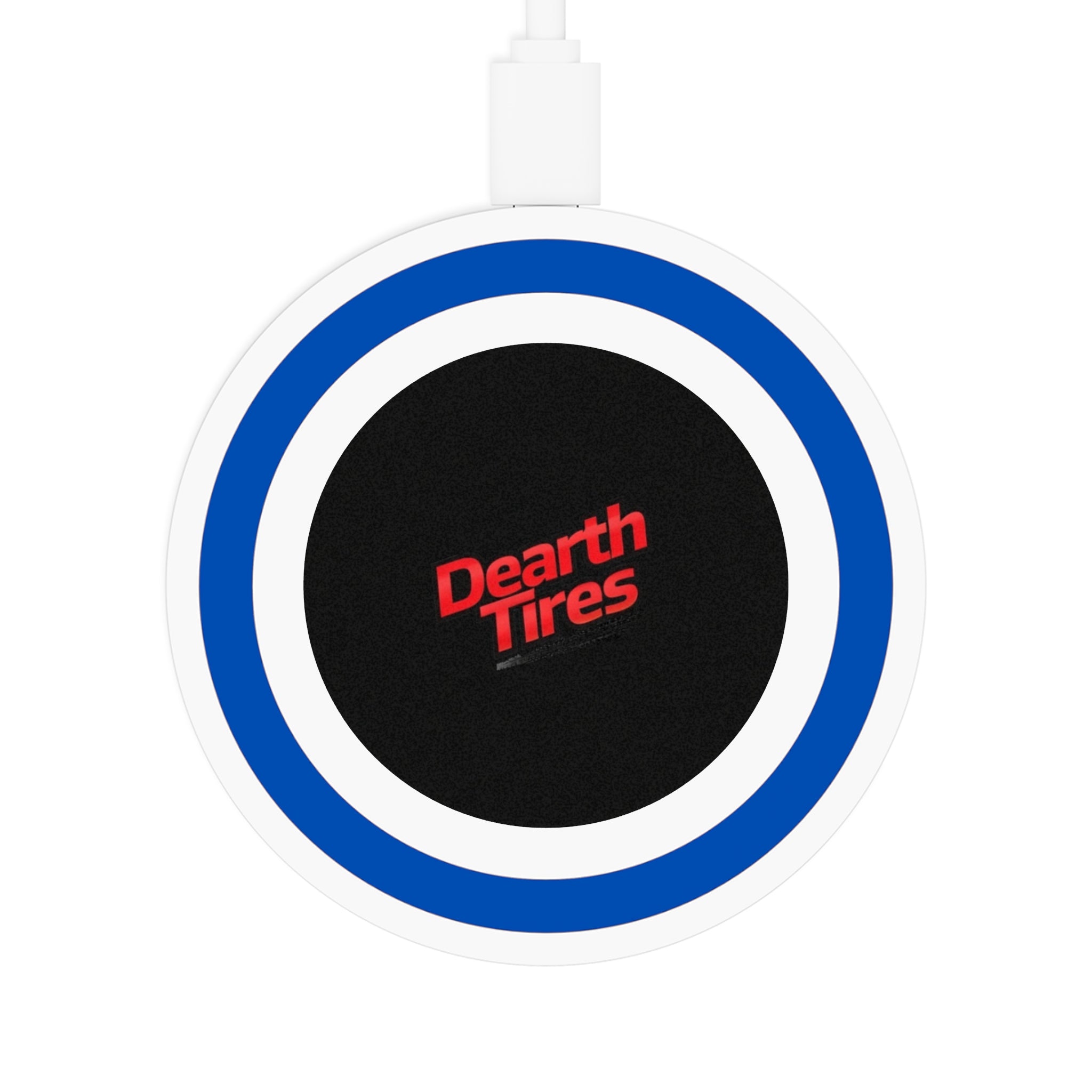 Wireless Charging Pad — "Dearth Tires" Logo Qi Charger