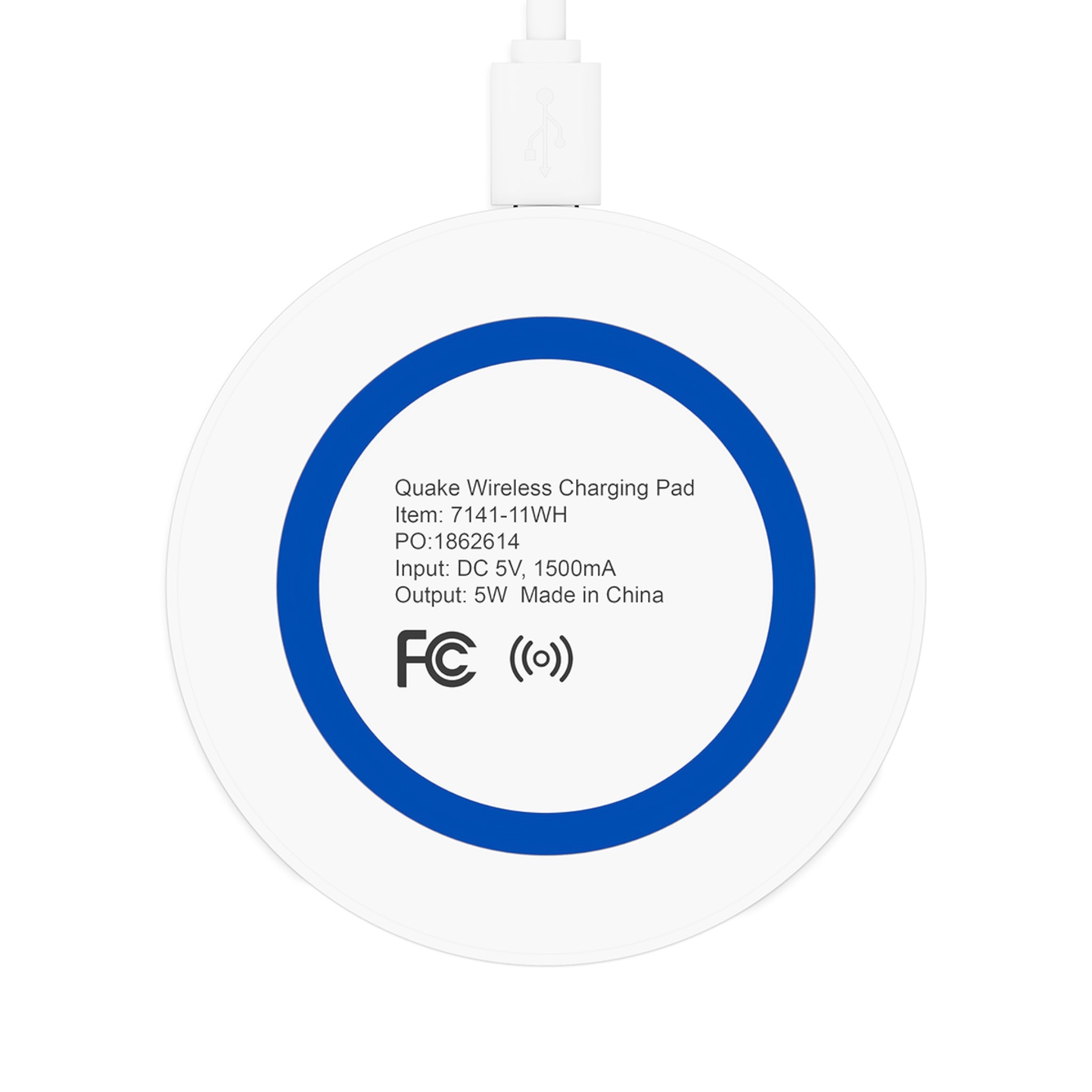 Wireless Charging Pad — "Dearth Tires" Logo Qi Charger