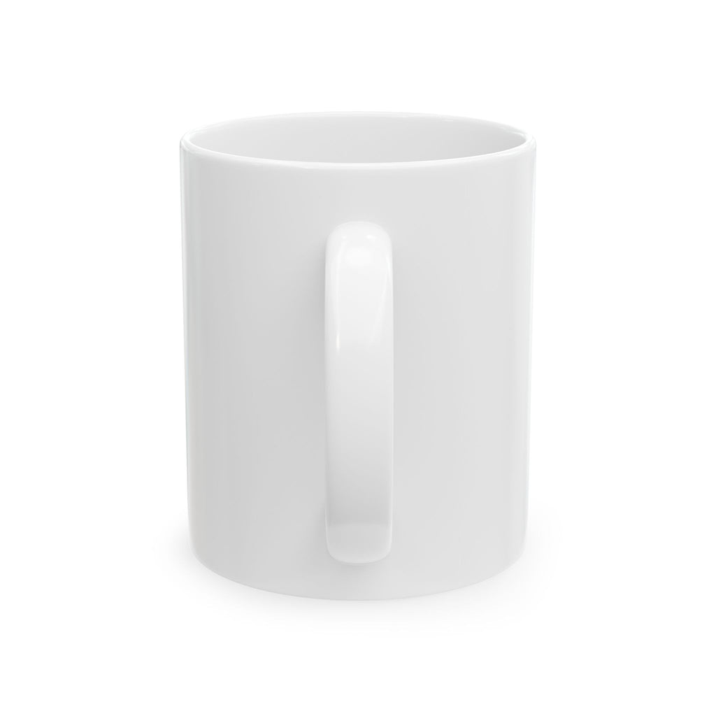 Death Tires Ceramic Mug — Red Racing Logo Coffee Cup (11oz & 15oz)