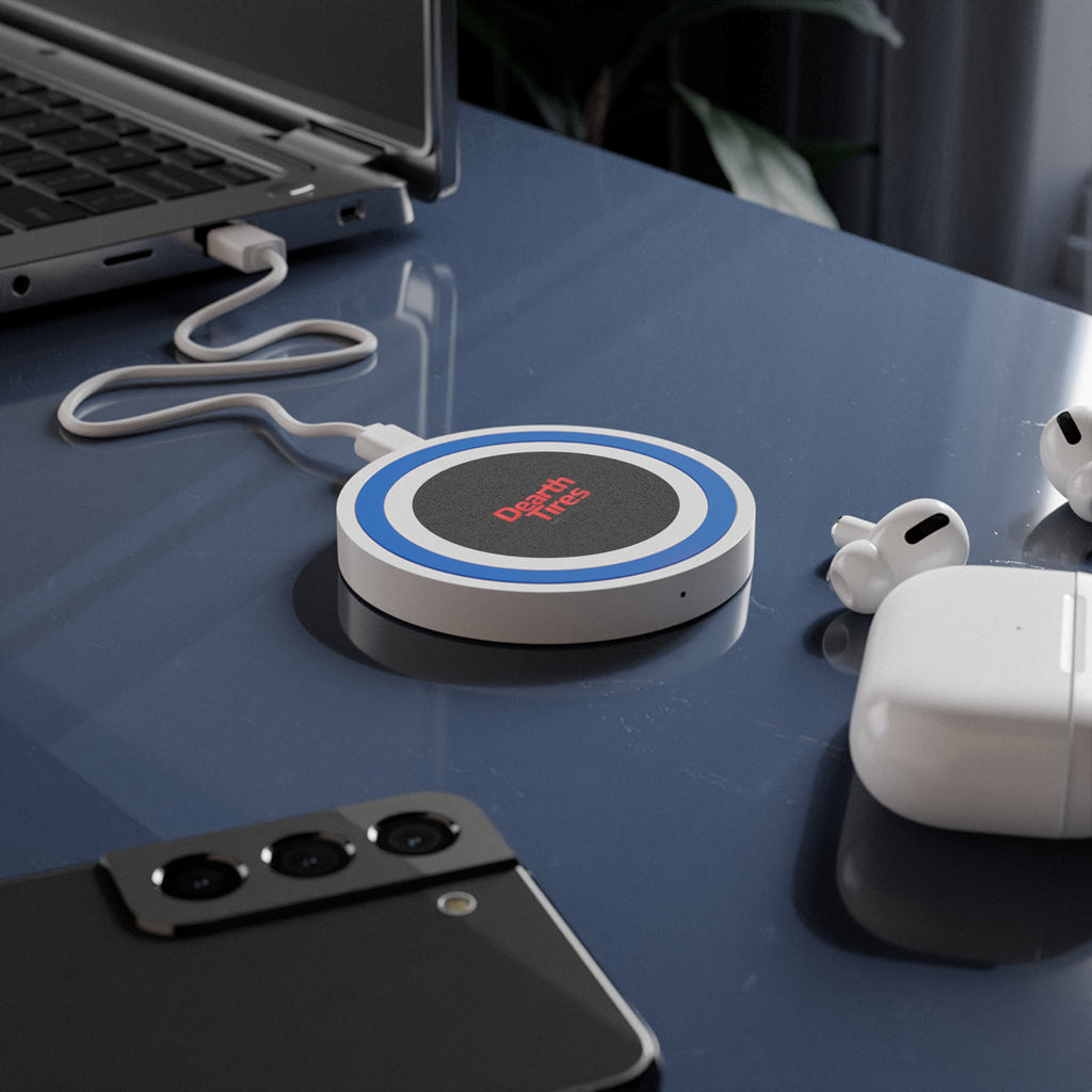 Wireless Charging Pad — "Dearth Tires" Logo Qi Charger