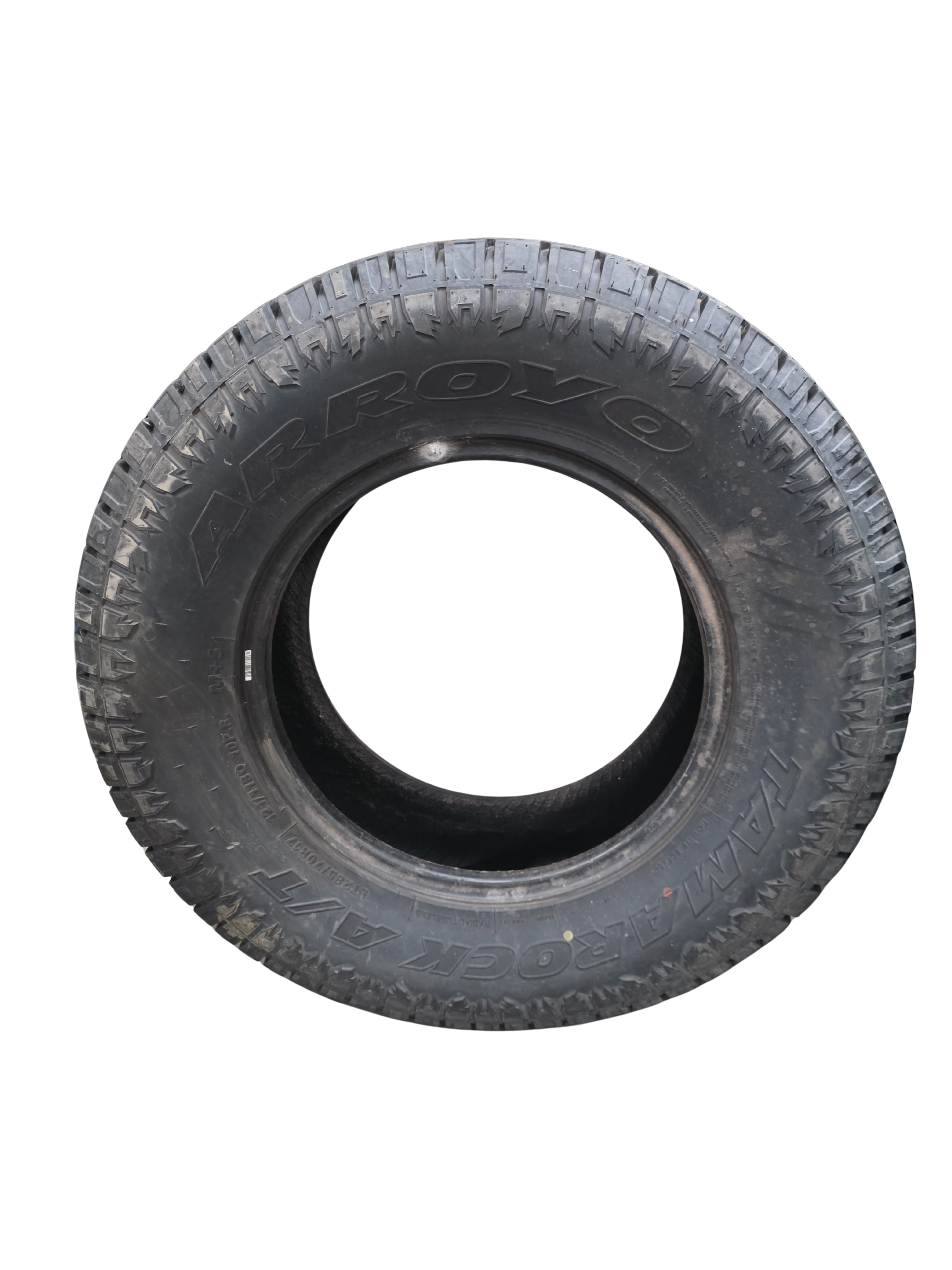 2857017 10PLY 6.5-12/32NDS USED TIRE ARROYO TAMAROCK A/T 1of2